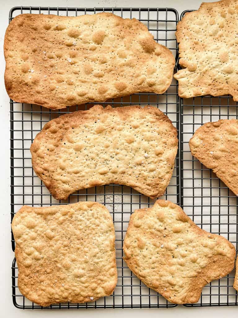 Homemade Matzo with Whole Grains