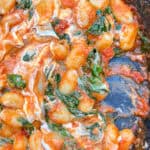 A close up image of Smoky Gnocchi.